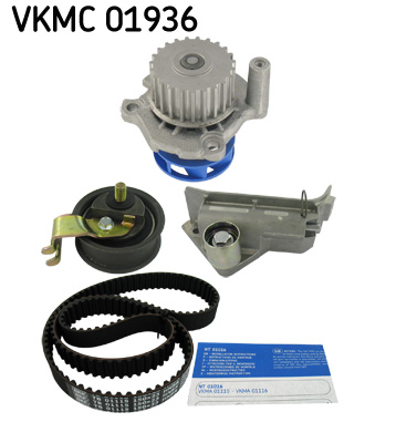 Water Pump & Timing Belt Set - VKMC 01936 SKF